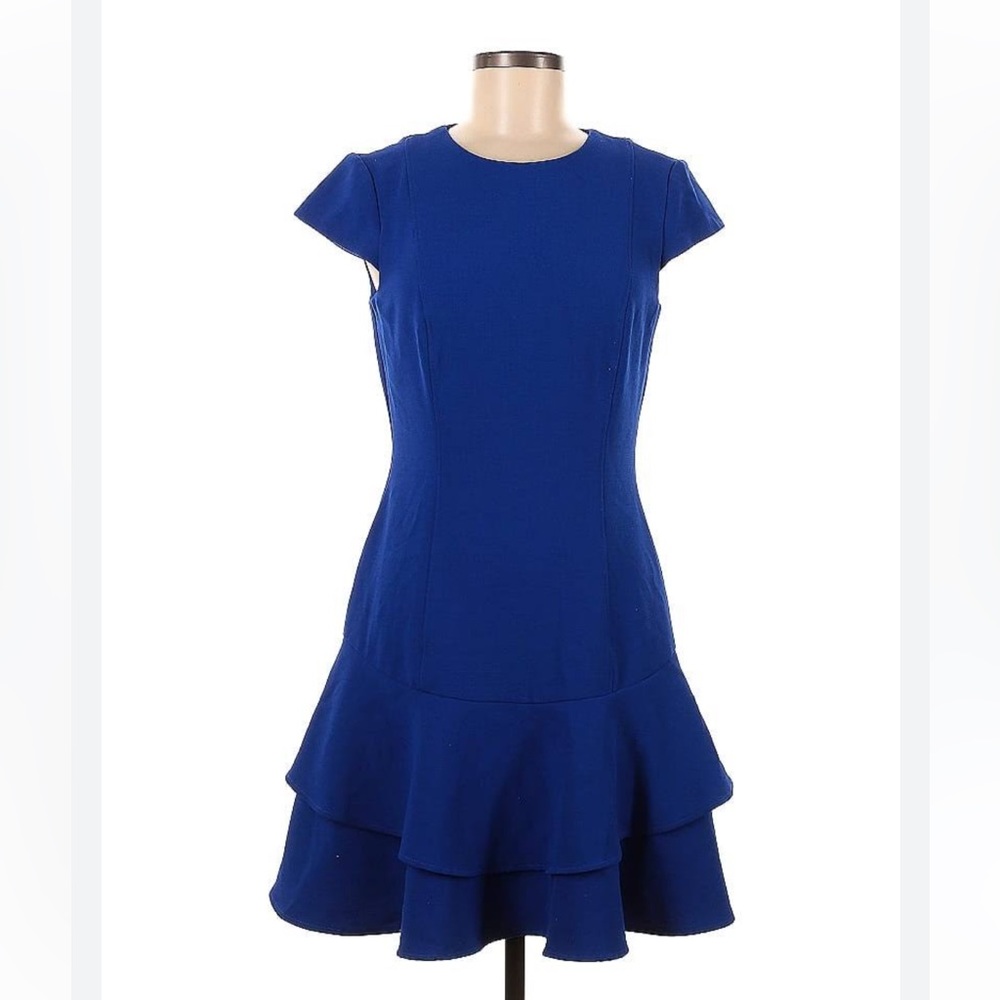 Eliza J size 8 blue dress